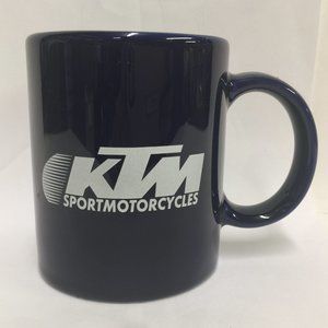 KTM Coffee Cup Blue Vintage